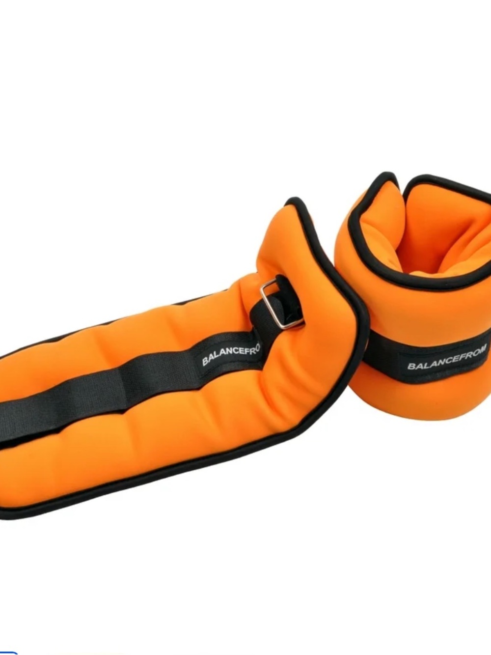 2 SETS OF ANKLE WEIGHTS! Orange Ankle/Wrist Weights - Pair